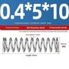 Spring Steel Pressure Return Spring Assortment 0.3/0.4mm Wire Dia 5-20mm Length for Hobbyist Craft Making Projects