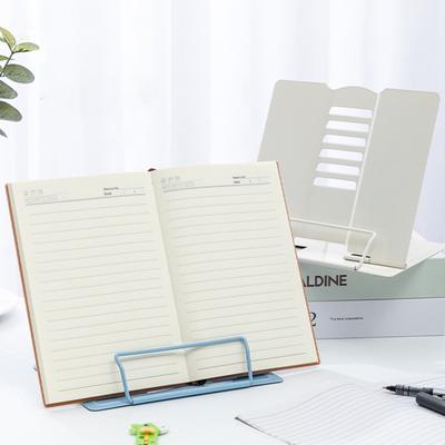 Metal Kitap Standı Açı Ayarlanabilir Sabit Destek Yerden Tasarruf Boyun Ağrısını Önler Katlanabilir Ergonomik Tablet Standı