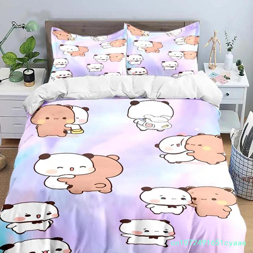 Exquisite Cartoon B-bubu Anime Digital Printing Bedding Set Duvet Cover Comforter Bed Youth Kids Girl Boys Gift Home Textiles