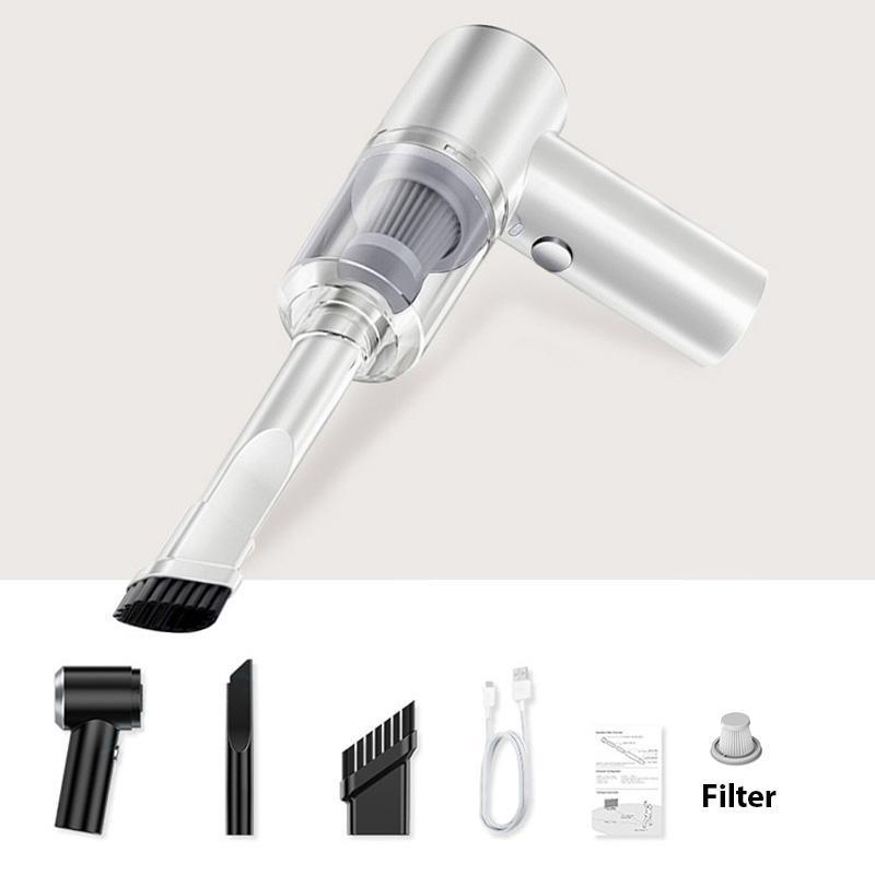 Nowy 3 w 1 bezprzewodowy odkurzacz samochodowy przenośny 10000Pa odkurzacz samochodowy 120W dużej mocy ręczny mini odkurzacz domowy