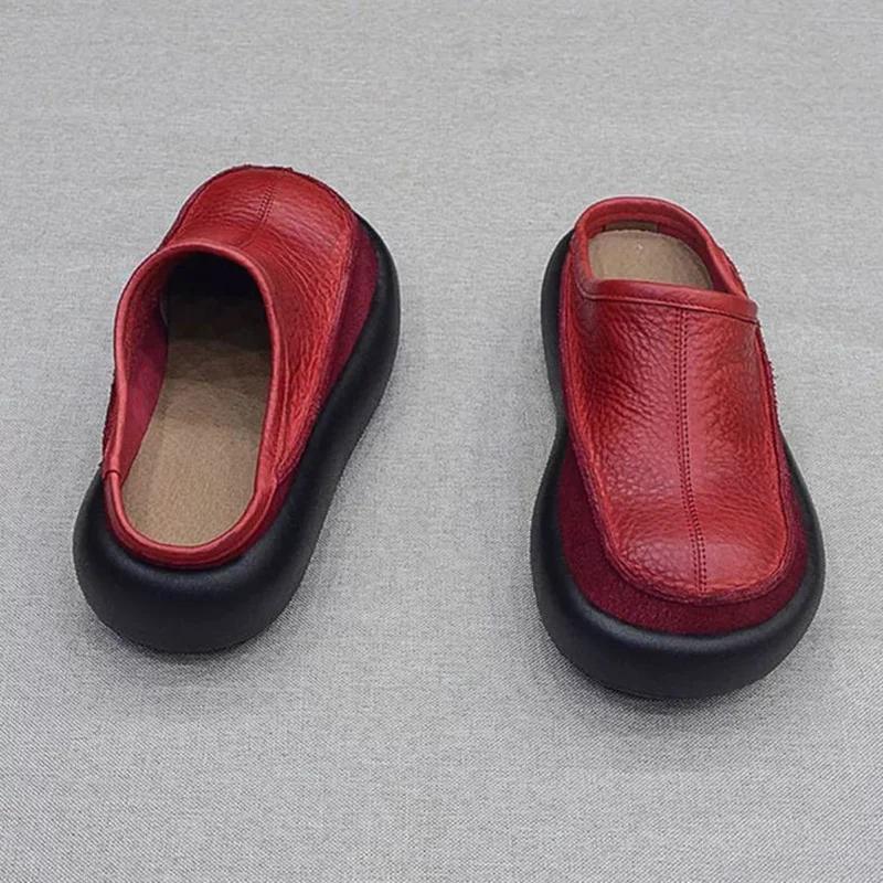 Balerini de modă Papuci de damă Platformă Casual Slingback Saboți Pantofi Sandale confortabile de damă Vară 2025 Marcă nouă Mers Zapatos De Mujer