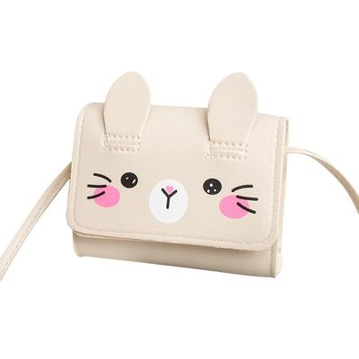 Children's Accessories Small Shoulder Bag Cute Rabbit BabyGirls Small Crossbody Bags Cartoon Kids Boys Mini Coin Purse Handbags