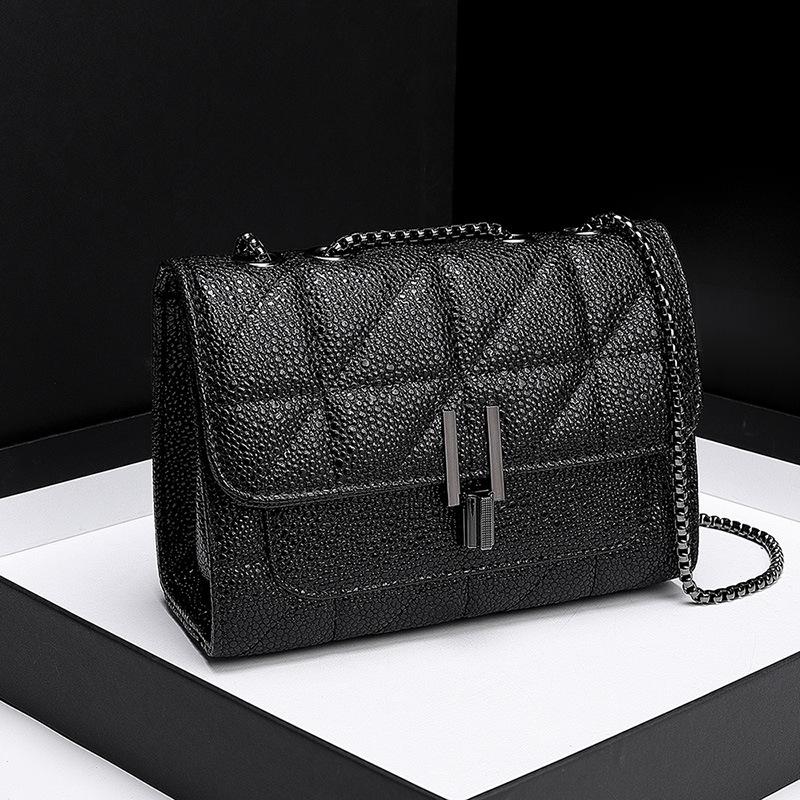 New Bags for Women Fashion Versatile Women's Bags Niche Street Trend Shoulder Bag Crossbody Bag Diamond Chain Bag