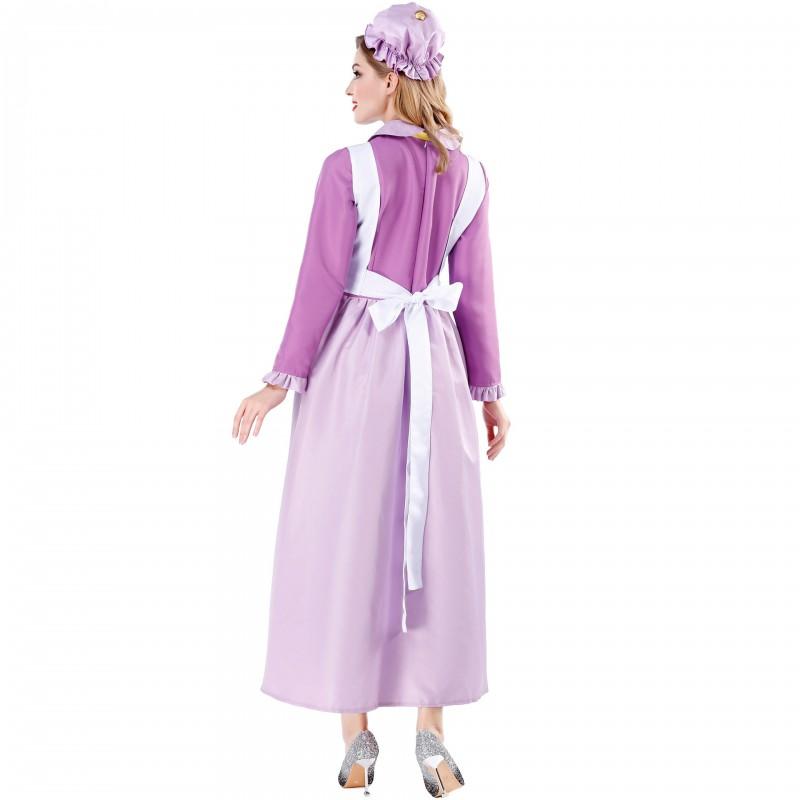 M-XL Halloween Costume Maid Dress Cosplay Party Stage Performance