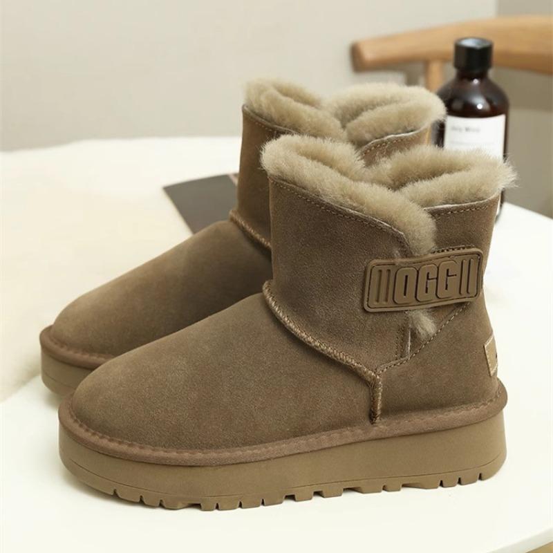 

женские новые зимние ботинки на толстой подошве, бархатные утепленные хлопковые ботинки с высоким голенищем, нескользящая женская обувь 40