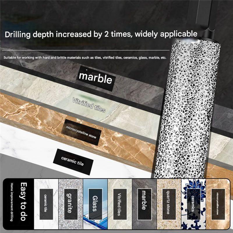 A72U Dry Diamond Milling Drill Bits Brazing Vacuum Drill Bit Brazing, Grinding, Trimming And Drilling Tools