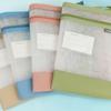 Transparent Mesh Subject Classification Bag Double-layer Mesh Zipper Bag  School Exams