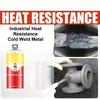 1Pc Glue Metal Repair Gel Heat Resist Industrial Metal Repair Paste Glue Adhesive Weld Industrial Repair Agent All-Purpose Glue