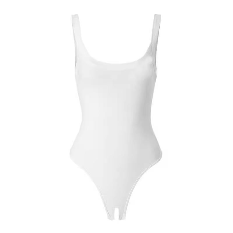 Sheer High Elastic Open Crotch Bodysuit Lingerie Set