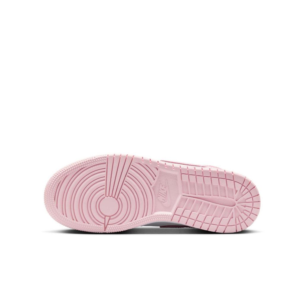 DQ8423-608 Nike GS Air Jordan 1 Mid Valentine's Day