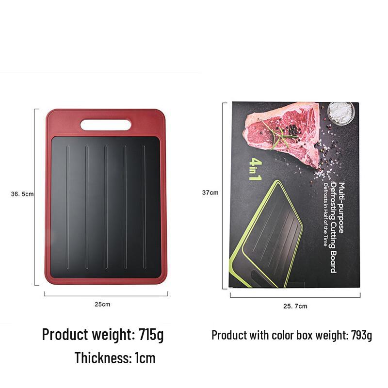 

ZISIZ Двусторонняя разделочная доска из алюминиевого сплава