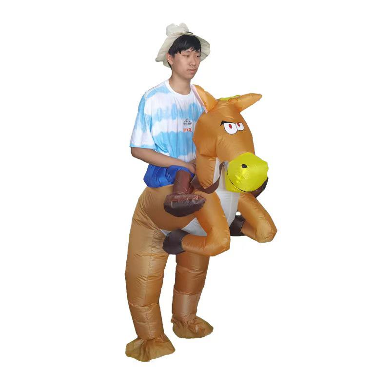 Inflatable Zebra Jazz Horse Costume - New Arrival Performance & Makeup Prop