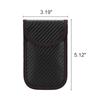 2-10PCS Car Key Signal Blocker Case Faraday Cage Fob Pouch Keyless Entry RFID Blocking Shielding Bag Car Accessories