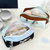 Embroidery Star Dog Pencil Bag High Capacity Polyester Fabric Pencil Case Travel Makeup Storage Bag for Student Women
