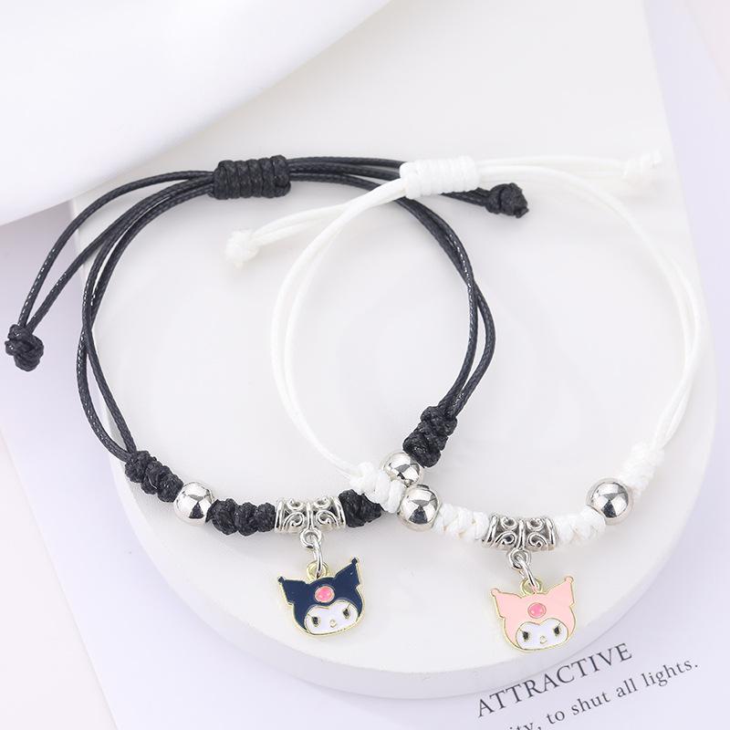 Bracciale intrecciato fatto a mano, braccialetto portafortuna, braccialetto intrecciato minimalista, braccialetto regalo colorato con apertura regolabile
