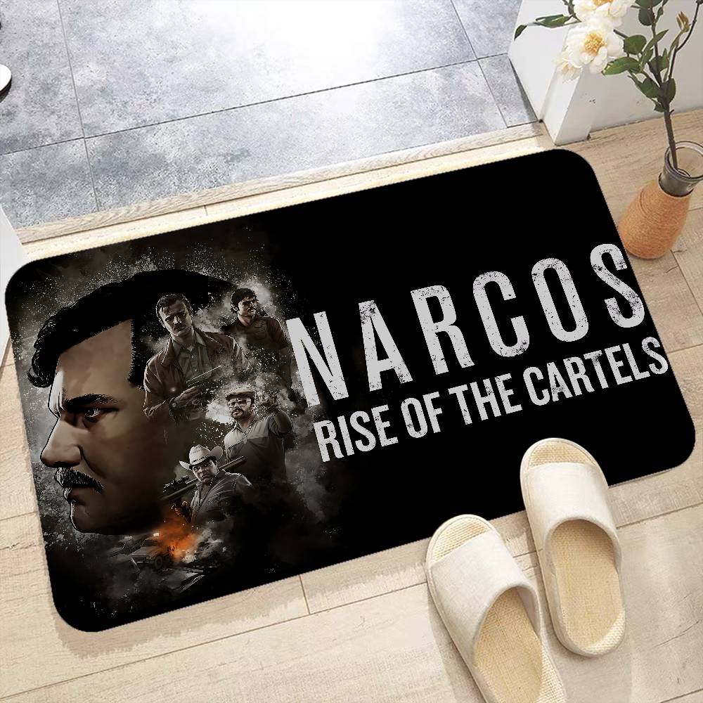 Narcos TV Pablo Escobar Floor Mat Non-Slip Laundry Room Mat Laundry Decor Balcony Child Living Room Bedside Mats