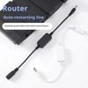 30CM Router Neustartkabel WiFi Automatischer Neustarter 24-Stunden Zeitgesteuerter Stromausfall Reset Controller Optisches Modem Neustartkabel