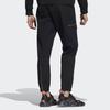 Adidas Originals Trefoil Solid Cuffed Casual Comfort Sports Pants Men Bottoms Black HL6496