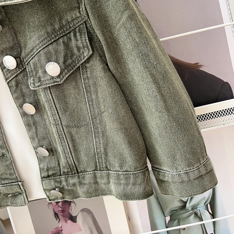 Mädchen Neue Mode Jeansjacke & Rock Zweiteiliges Set - Trendige Herbstbekleidung GC0238