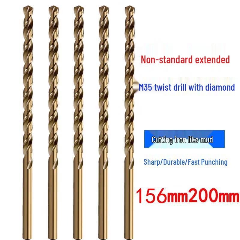 Tiangong Suran (TG) M35 Cobalt Straight Shank Drill Bit