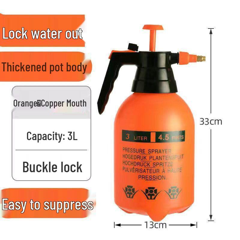Air Pressure Watering and Disinfection Spray Bottle for Gardening and Household Use