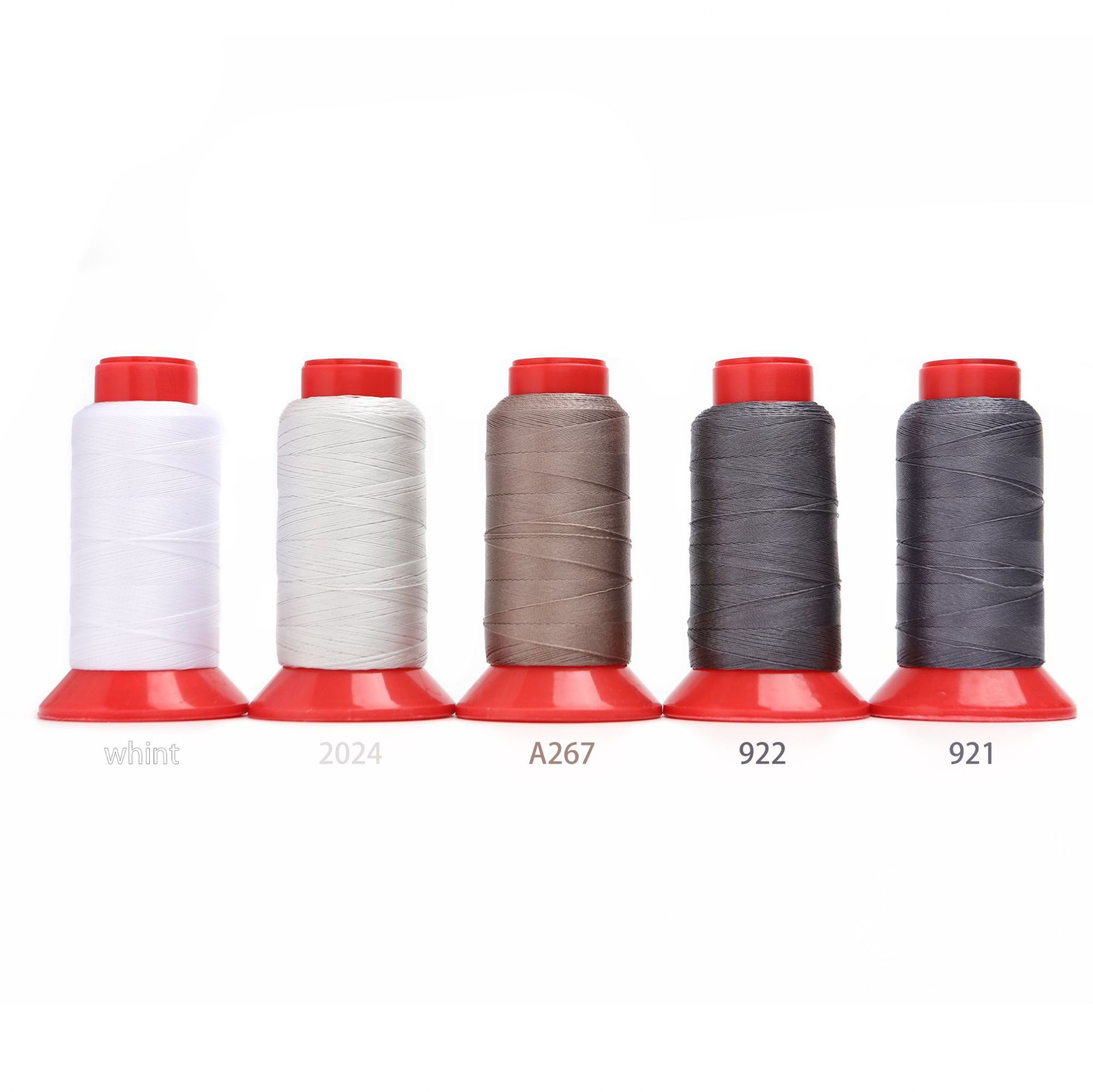 

5 шт 250D/3 500 метров три высокопрочные полиэстеровые швейные нитки / шелковые легкие швейные нитки / холст кожаный диван ковбой