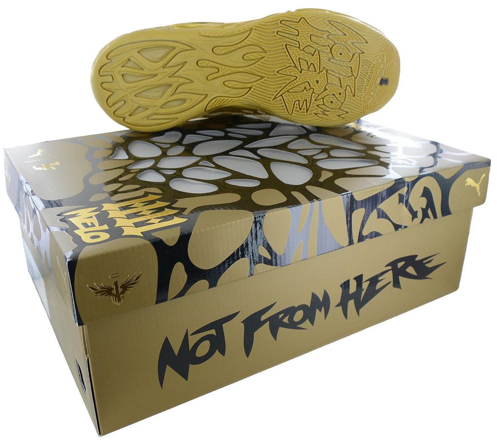 Puma MB.04 Golden Child - Lamelo Ball - Men's Sneakers Basketball Shoes Gold 311306-01 ORIGINAL