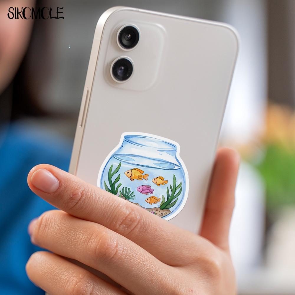 10 30 50Pcs Cartoon Beautiful Cute Watercolor Animal Stickers Aesthetic Diy Decoration Toys Travel Luggage Graffiti Sticker Pack