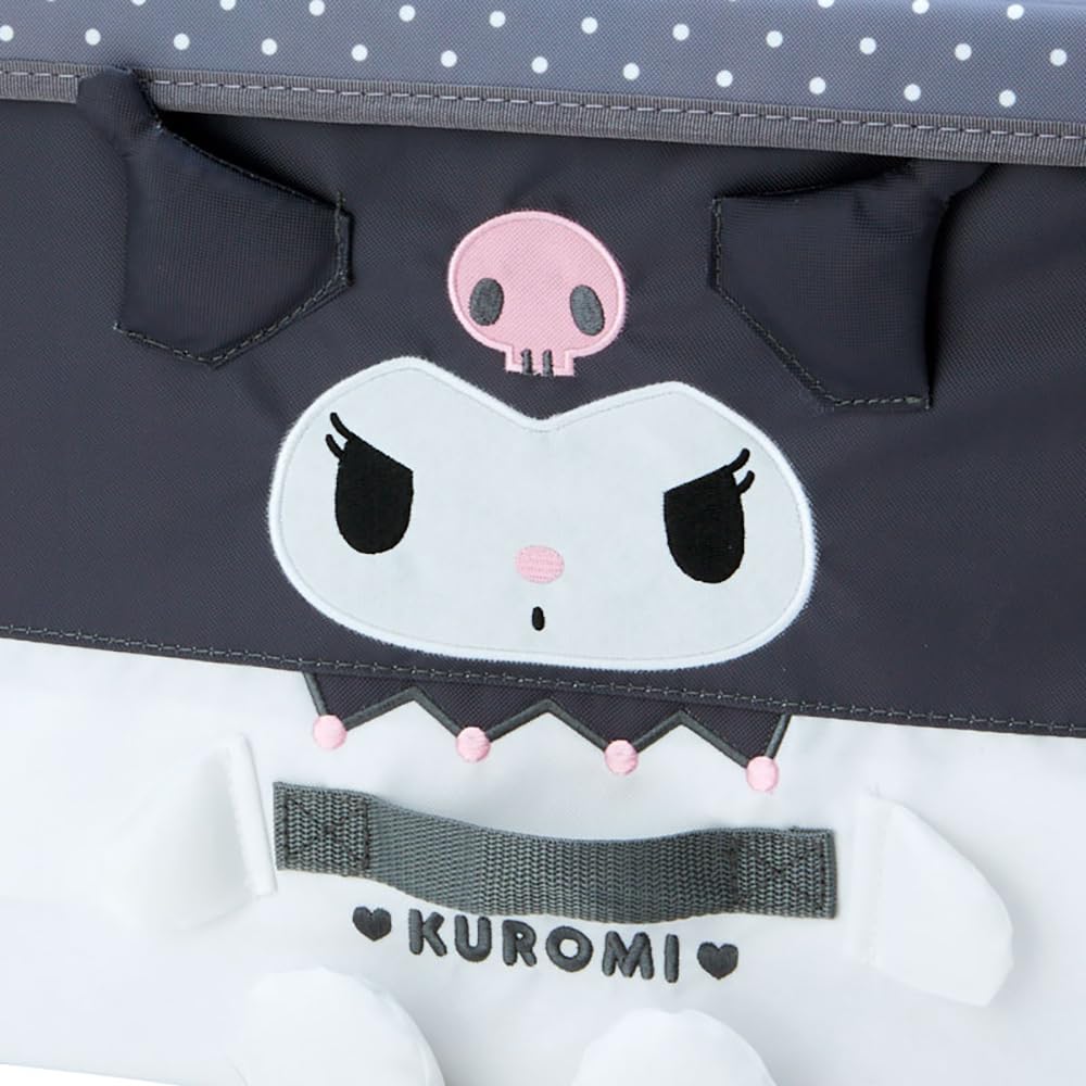 Sanrio Sanrio Kuromi Folding Storage Case L Storage Box Kuromi 26 X 38 X 26 Cm Character SANRIO 083011 (SANRIO) Kuromi-chan