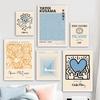 Blue Flower Market Henri Matisse Posters Prints Abstract Wall Art Gallery Canvas Painting Nordic Picture For Living Room Decor