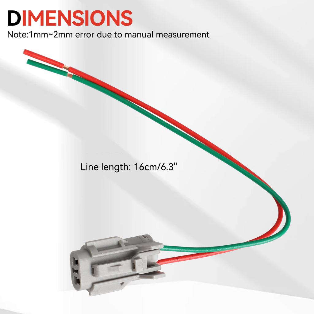 Ambient Air Temp Sensor With Plug For Hyundai Accent Santa Fe Tucson Sonata Genesis G70 For Kia Optima Sorento Forte Niro Soul