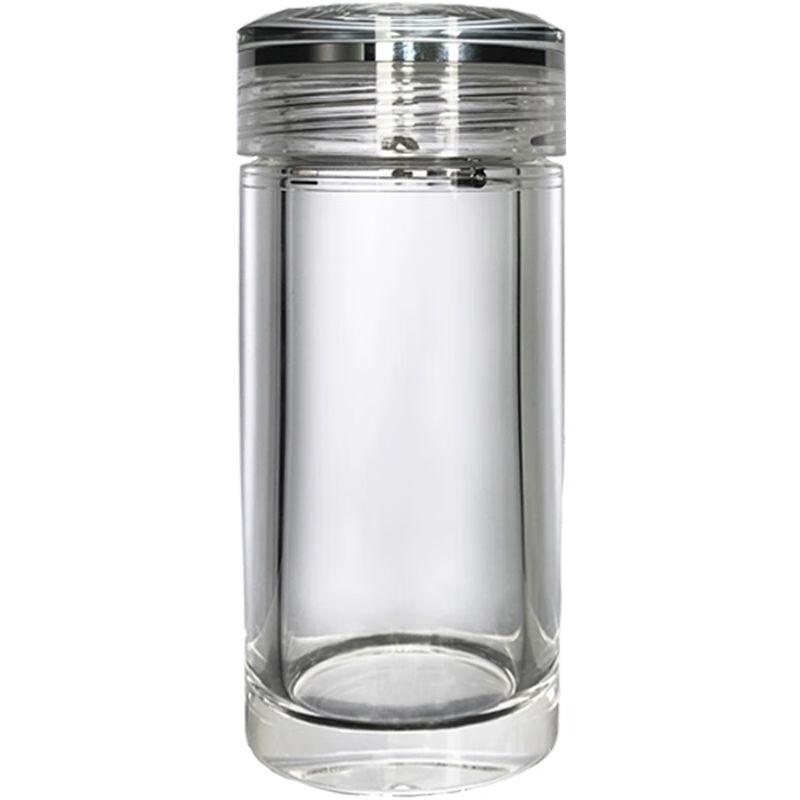 Handmade White Crystal Tea Infuser Mug