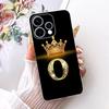For Oppo Reno15 15F Phone Case Crown Letter Pattern Soft Silicone Proective Case for OPPO Reno 15 Reno15 F CPH2801 Bumber Shells