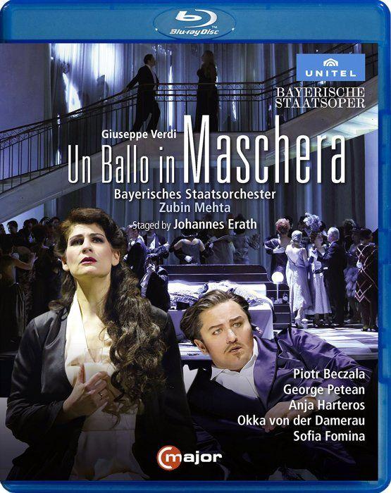 C major entertainment Verdi : Un Bal masqué. Beczala, Petean, Harteros, Fomina, Mehta, Erath. [Blu-Ray]