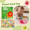 Baby Vision Trigger Cards Set for Infant Visual Stimulation and Brain Development 40 Durable Cards Suitable for 6 To 12 Months Old Infants