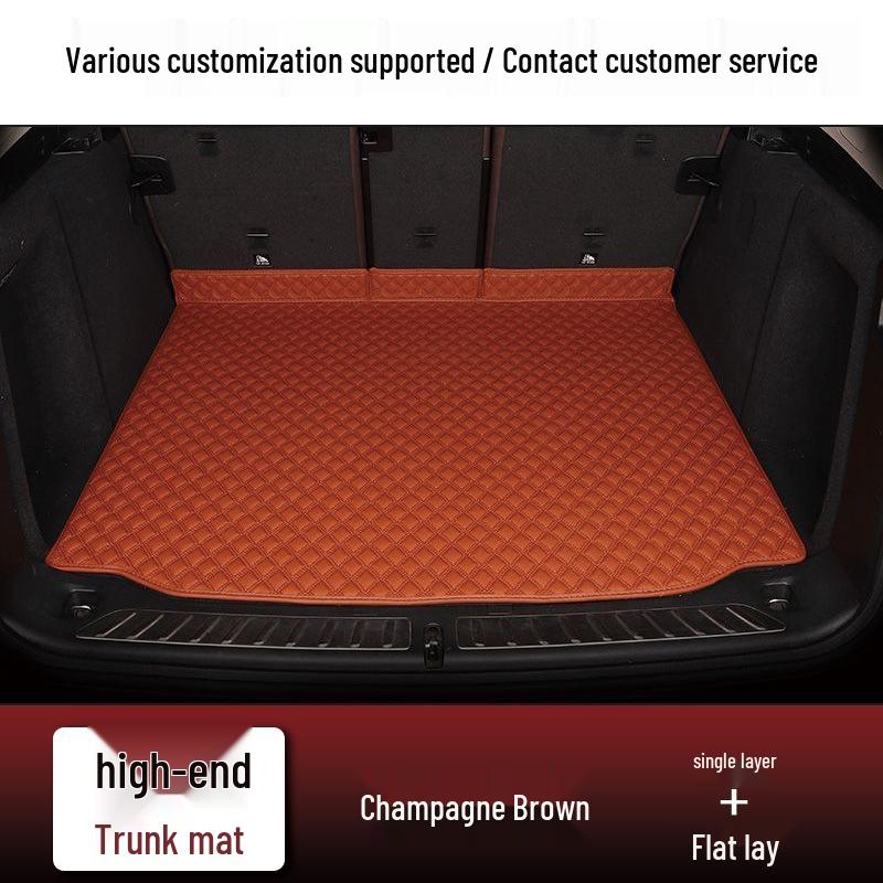 Jietu Traveler Trunk Mat: Full Coverage for Five/Seven-Seater Vehicles
