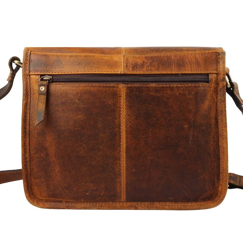 Leather Crossbody Bag for women 10 inch purse tote ladies bags satchel bag