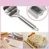 Elegant Steel Stainless Noodle Slicer Contemporary Kitchen Essential Dough Tool