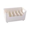 Rack de Temperos de Grande Capacidade Caixa Transparente Dividida para Armazenamento de Cosméticos e Alimentos Prateleira de Temperos para Bancada Organizador de Armário de Despensa de Cozinha
