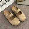 Fashion Slippers Women Summer Female Shoes Cover Toe Loafers Slides 2025 Soft Casual Leisure Slippers Women Summer Cover Toe Female Shoe