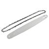 Set Chain Guide Bar Blade 18" 0.325" .058" Guage 72DL 62CC 58CC 52CC Steel Spare Cutting Accessories Convenient