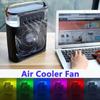 Summer Table Spray Fan Five Hole Humidification Small Refrigeration Air Conditioner Mini Fan Water-cooled Silent Air Cooler