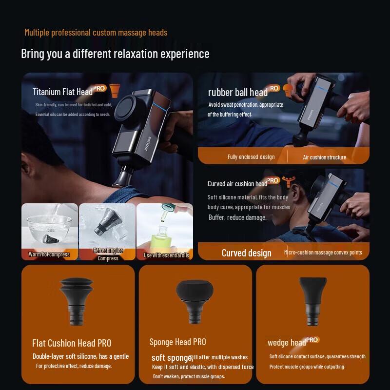 Philips PPM5202G Professional Massage Gun