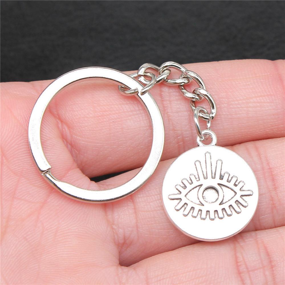 Hamsa Hand Eye Of Horus Key Ring Women's Jewelry Anniversary Creative Gifts For