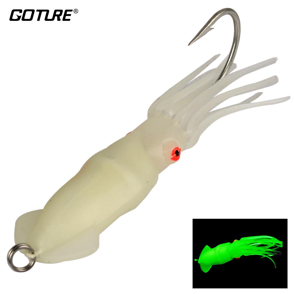 

Goture 3 шт./лот, приманка для морской рыбалки для окуня, 30 г, светящаяся приманка для осьминога, кальмара, крючок для свинцовой головы, набор приманок/комплект