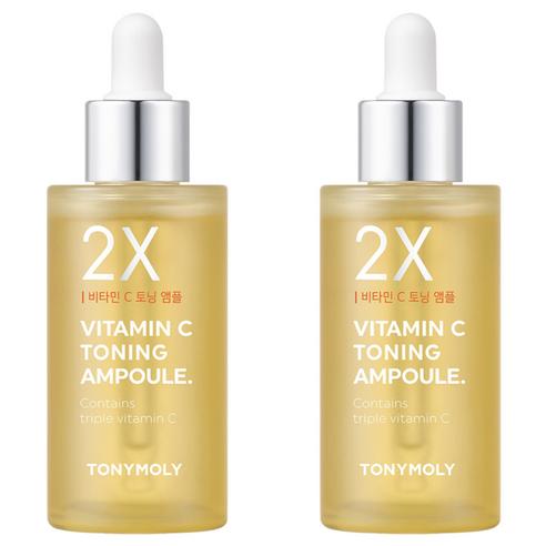 Tony Moly 2X Vitamin C Toning Ampoule, 50ml, 2-Pack