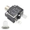 L2 Series 50V Car Overload Protector Manual Reset DC Circuit Breaker with Waterproof Cover, Current:5A