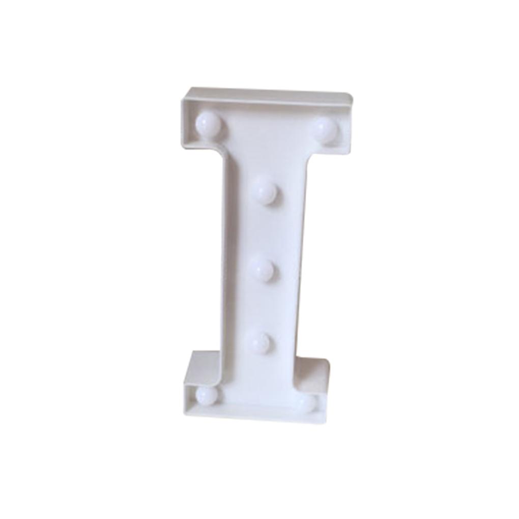 Luminous 26 English Alphabet Light Night Lamp Wedding Party Room Letter Decor