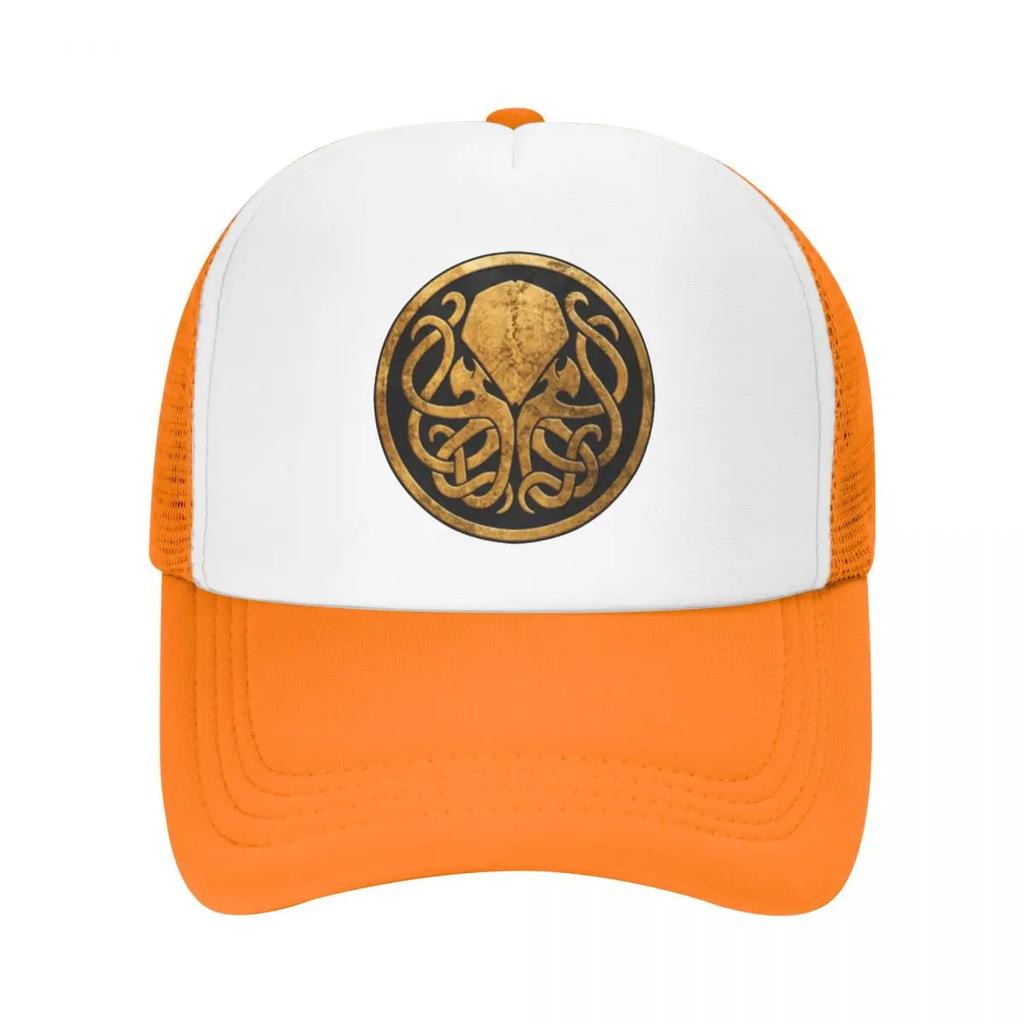 Custom Call Of Cthulhu Lovecraft Baseball Cap Women Unisex Breathable Trucker Hat Outdoor Snapback Hats