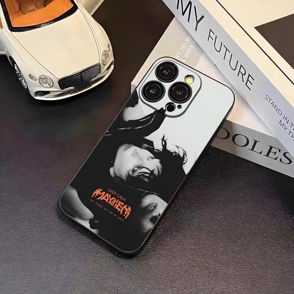 

LADY-GAGA -MAYHEM Phone Case For 16 Pro Max Iphone 17 Pro Max 14 15 Plus 12 13 11 Pro Xr X Xs SE Back Cover iPhone16Pro